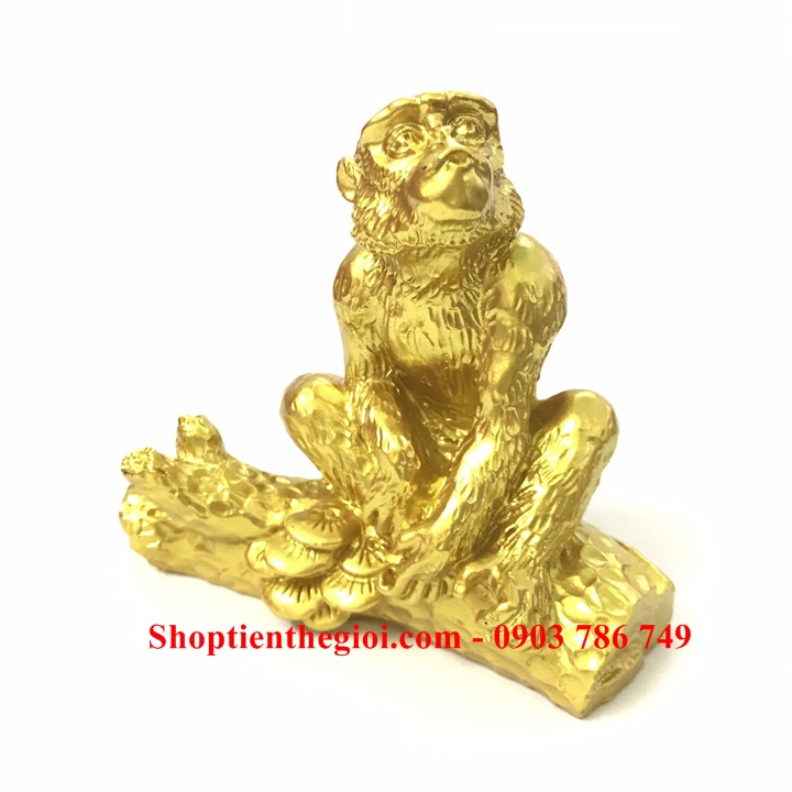 Tượng Con Khỉ Vàng - SP005237